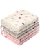 MAKINGTEC 3 Blankets Super Soft and Fluffy Quality Wool Pet Blanket Facecloth Blanket for Dogs Puppies Cats Sleeping Blanket (3 Colors, 76x52cm)