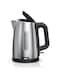 Braun WK 1500 BK PurShine Water kettle, 2200 Watts, 1.7L Capacity, Black, Stainless Steel
