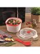 Microwave Rice &amp; Grain Cooker 2.7 Liter, 0% BPA &acirc;&euro;&ldquo; Use &amp; Reuse product, Made in Italy, 000849