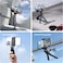 ULANZI MA89 Mini Mobile Phone Tripod 2-in-1 Desktop Phone Stand Ultralight with 2 Cold Shoe Mount Portable Selfie Stick for iPhone Samsung Huawei Xiaomi Mobile Phone Holder Travel Selfie Vlog