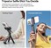 ULANZI MA89 Mini Mobile Phone Tripod 2-in-1 Desktop Phone Stand Ultralight with 2 Cold Shoe Mount Portable Selfie Stick for iPhone Samsung Huawei Xiaomi Mobile Phone Holder Travel Selfie Vlog
