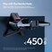 ULANZI MA89 Mini Mobile Phone Tripod 2-in-1 Desktop Phone Stand Ultralight with 2 Cold Shoe Mount Portable Selfie Stick for iPhone Samsung Huawei Xiaomi Mobile Phone Holder Travel Selfie Vlog