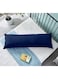 Linen Klub Krude Long Body Pillow 1pc, Fabric: 100% Polyester 85 GSM Microfiber 1 cm Stripe Super Soft, Filling: 1300 gm Hollow Fiber Comfort, Breathable &amp; Ultra Soft Size: 45 x 120 cm, Color: Navy
