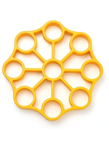 OXO Good Grips Silicone Egg Rack,Yellow,One Size