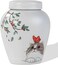 Azonee 5.1" Cat Urn, Ceramic Cat Urns for Ashes, Medium Pet Urns for Cat Ashes, Memorial Cat Cremation Urns
