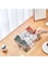 Joyzzz Tea Bag Organizer Storage Box, Tea Storage Chest Case, Stackable Tea Bag Organizer, Plastic Tea Bag Divided Storage Organizer Container Box with Hinge Lid for Kitchen Cabinet, Countertop