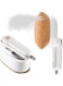Steamer, 2-IN-1 Iron Steamer for Clothes, Powerful Travel Steamer Iron for Travel, 1100W, 15S Fast Heat-up, 3 Steam Levels Output, Portable Steamer Clothes for Travel Home &amp; Office (White, 220-240V)