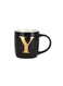 385ml (13 oz) Alpha New Bone Mug RF11876 English Alphabet Print, 26 Variants A-Z for Hot and Cold Drinks Food-Grade, Non-Toxic and Safe to Use, Dishwasher Safe Assorted Colors