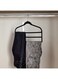 Box Velvet Hanger With 3 Bars