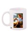 Girl Printed Coffee Mug White/Green/Brown 11ounce