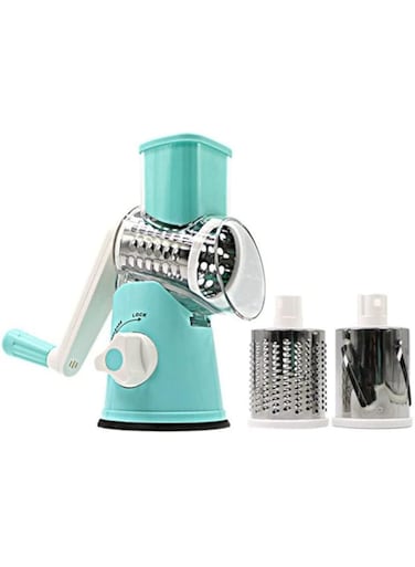 Dubai Gallery Multi Functional Vegetable Cutter Blue 28X13.5X16.5Cm