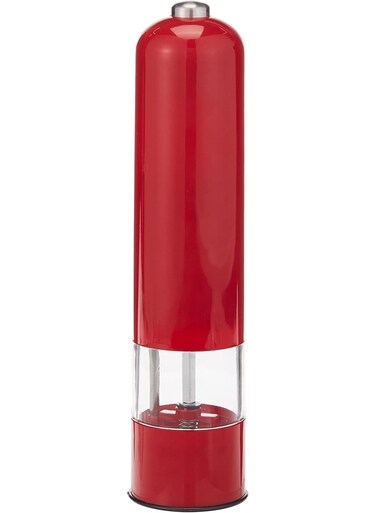 Art Salt And Pepper Electric Dispenser, Red
