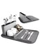Kitchen Countertop Multifunctional Fork Spoon Drying Rack Kitchen Storage Draining Rack With Mat