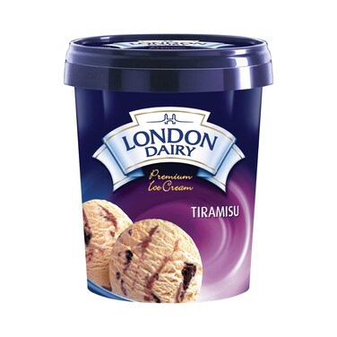 London Dairy Tiramisu Ice Cream Tub, 500ml