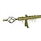 Heavy Duty Extendable Curtain Rod 2 Meter Adjustable Sturdy Steel Anti-Brass