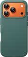 Liquid Silicone Case for iPhone 17 Pro Max 6.9-Inch, Silky Soft Touch Full-Body Protection, Anti-Scratch Shockproof Phone Cover with Microfiber Lining (Midnight Green)