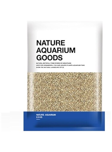 B&amp;K Aquarium Sand Pack Various Purpose Decoration Aquarium Land Scaping 2.5kg (Yellow)