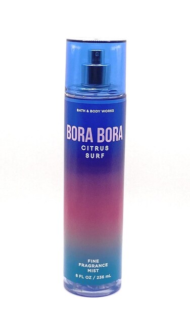 Bath &amp; Body Works Bora Bora - Citrus Surf Fine Fragrance Mist 8 Fluid Ounce (2020 Limited Edition)