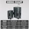 TACH Connectable 2 Pcs Luggage Set   20" &amp; 28" Spinner Luggage with TSA Locks   Hard Shell  Patented Built-In Connecting System Easily Links 6 Bags - Grey