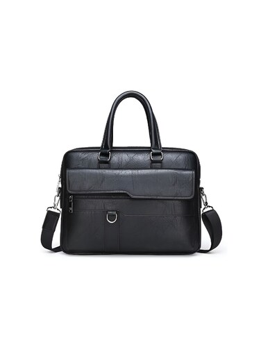 حقيبة كتف رجالية، حقيبة كروسبودي، حقيبة يد جلدية، حقيبة مراسلة رجالية، حقيبة حمل بمقبض علوي، حقيبة تسوق رجالية سوداء