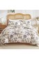 Home Queen size 6-piece floral damask duvet cover set