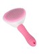 Happy Puss Pet brush for shedding and grooming Pet Comb, Cat Grooming Brush, Cat shedding Brush Easily Removes Loose Undercoat, Mats Tangled Cat Hair Shedding Brush(PINK)