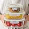LocknLock Fresh Oven-Safe Glass Rectangular Container 185ml &ndash; Airtight, Leakproof &amp; Heat-Resistant