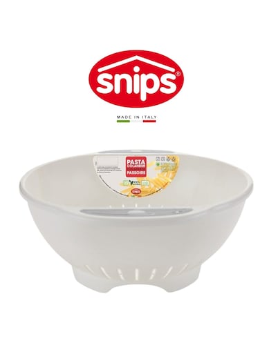 Pasta Colander 28cm with Ergonomic Handles &acirc;&euro;&ldquo; Made in Italy