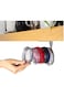 Tumbler Lid Organizer , Self-Adhesive Under-Cabinet Mount, Space-Saving Design, Holds Multiple Lids, Clutter-Free Kitchen Cabinets and Countertops Organization