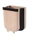 Wall Mounted Folding Kitchen Hanging Cabinet Door Trash Can 16X6X3Cm Multicolor
