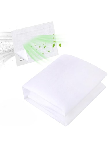 Universal Cut To Fit Carbon Activated Air Filter - Replacement Charcoal filter - Pre Filter Carbon Sheet for Air Purifier, Vent filter &amp; More