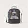 Lunch Bag - Astronaut - Collection - 2Cmprt (Polyester) Black \ 24X12X20