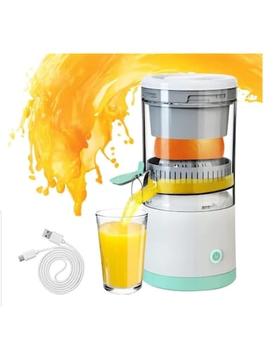Citrus Fruit Juicer Portable Cordless Fruit Juicer, 360 degree Multifunctional Electric Juicer USB Charging Electrical Orange Juicer Squeezer Grapefruit Lime Pomegranate etc.