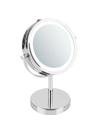 iDesign Lighted Vanity Mirror, Chrome, 10" Inch, 80330EU