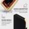 Mobcos iPhone 17 Pro Max Golden Panther Premium Case Compatible with Hybrid Dual-Layer Hard Shell + Silicone Protection - Scratch-Resistant Shockproof Mobile Cover