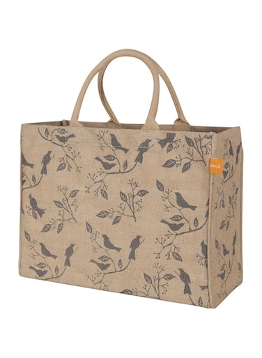 KAF Home Jute Market Tote Bag with Handles