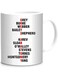 papeyone Grey's Anatomy Cast Names Printed Mug