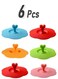 Pcs Silicone Cup Lids, Reusable Dust-Proof Covers for Coffee, Tea, Mugs, Bowls, Cans