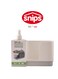 Tidy Up White Sink Organizer with Soap Dispenser &amp; Sponge Holder &acirc;&euro;&ldquo; Made in Italy
