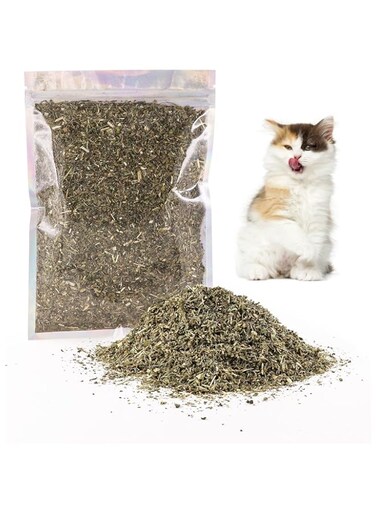 PAWCHIE Dried Catnip 50g, Natural Catmint, Used as a Snack or Filling Cat Toy, Delicately Dried and Sealed and Packaged for Easy Preservation