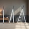 4-Step Foldable Anti-Slip Home Step Ladder with Wide Pedals, Portable Folding Step Stool for Kitchen, Living Room &amp; Garage