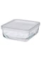 container with lid, glass, 0.5 l