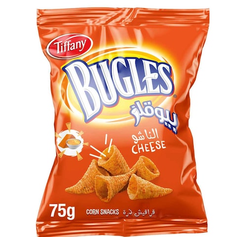 Tiffany Bugles Cheesy Crispy Corn Snacks, 75g