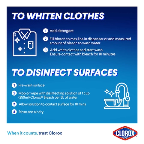 Clorox Liquid Bleach Orange Scent 3.78L