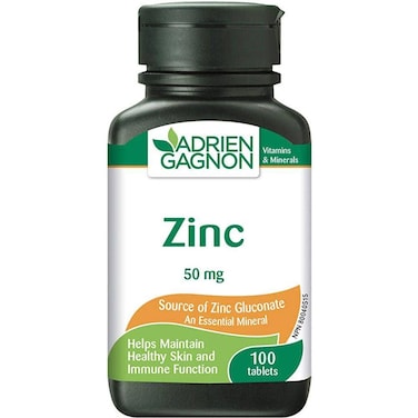 Ag Zinc 50Mg Tab 100S