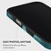Mobcos iPhone 17 Pro Max Liora Premium Case Compatible with Hybrid Dual-Layer Hard Shell + Silicone Protection - Scratch-Resistant Shockproof Mobile Cover