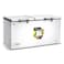 STAR TRACK 700L Chest Freezer, Ultra-Large Capacity, Manual Defrost, -18&deg;C Freezing, R290 Refrigerant, Outside Condenser, LED Light, Hinged Door, Aluminum Interior, White 700 L 220 kW