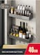 Kitchen Rack Punch-Free Spice Rack