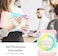 Case for iPad (A16) 11th/10th Generation 2025/2022 (11&Prime;/10.9&Prime;) - with Screen Protector, 360 Rotating Stand, Pencil Holder, Hand Strap, Shoulder Strap, Shockproof Protection (Colourful Pink)