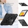 Case for iPad (A16) 11th/10th Generation 2025/2022 (11&Prime;/10.9&Prime;) - with Screen Protector, 360 Rotating Stand &amp; Pencil Holder &amp; Hand &amp; Shoulder Strap Shockproof (Black)
